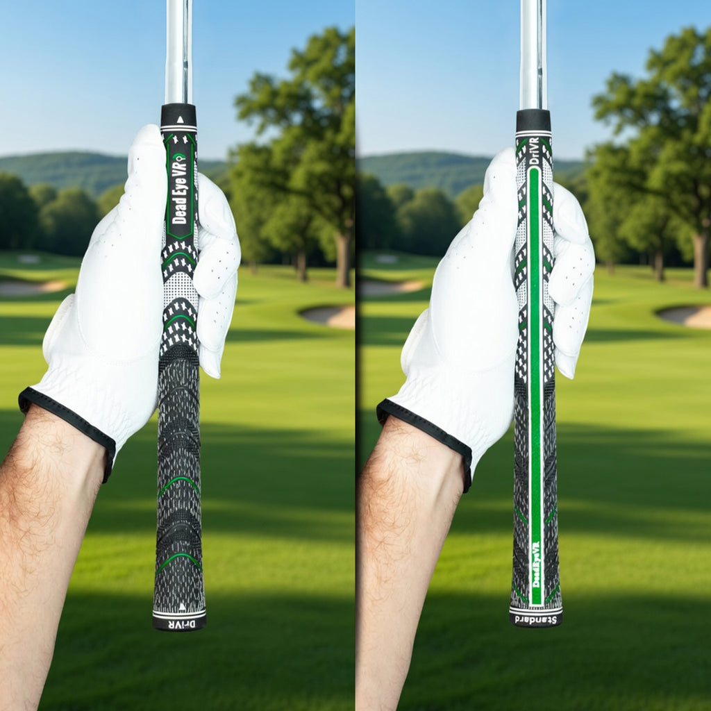 DriVR Elite Chrome - Stepped Steel Weighted Golf Club  - Compatible with Quest 2, 3/3s, and Pro